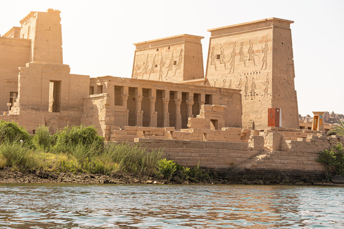 Templp Philae, uma das paradas possíveis em cruzeiros no Nilo.