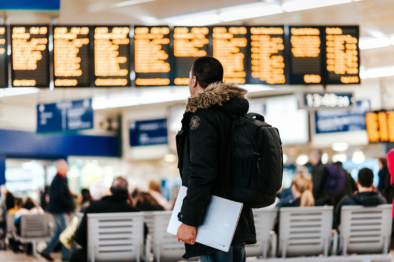 Viajante indo para EUROPA, já em posse do ETIAS
